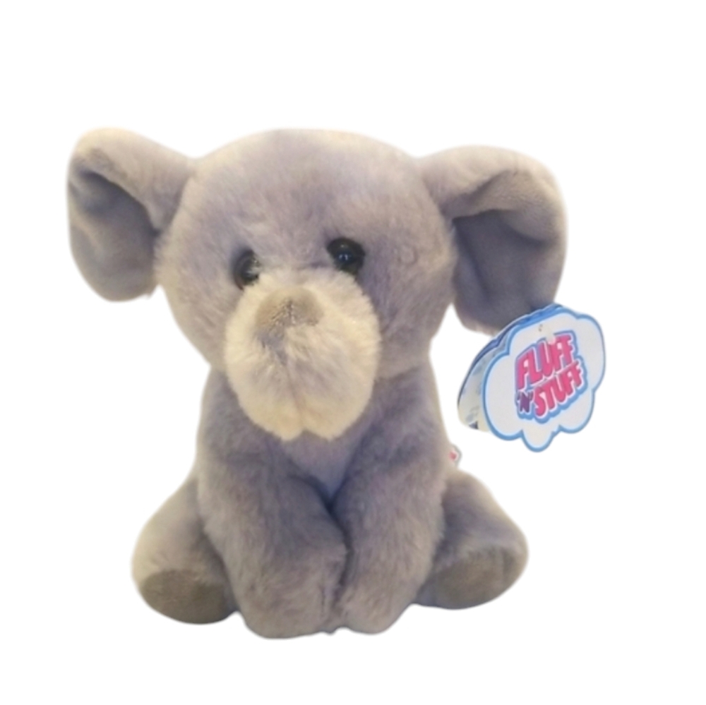 NWT Fluff N Stuff Stompy Elephant Plush